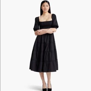 Hill House Nesli Nap Dress - Black - size XS